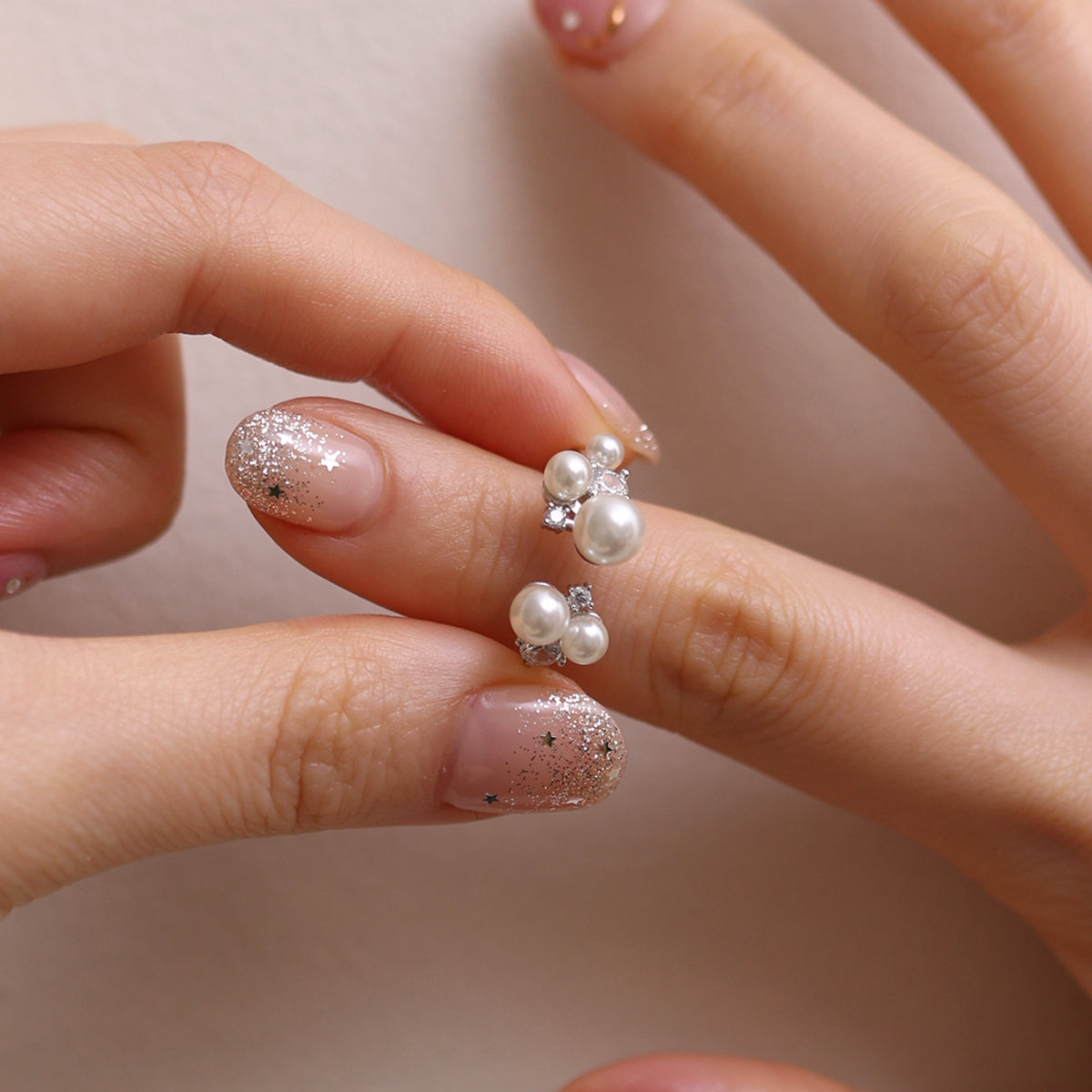 Pearl cubic ring